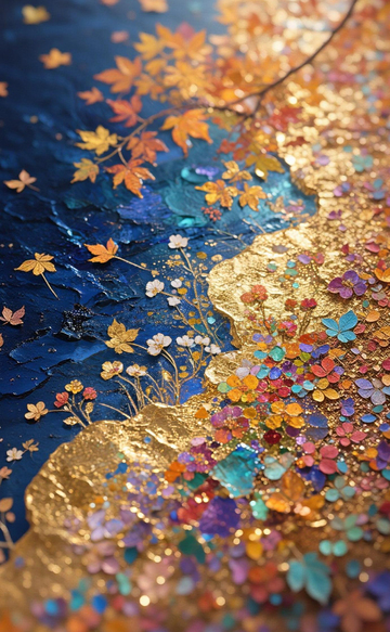 绚丽金秋艺术装饰画