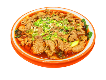 川菜水煮肉片美味佳肴