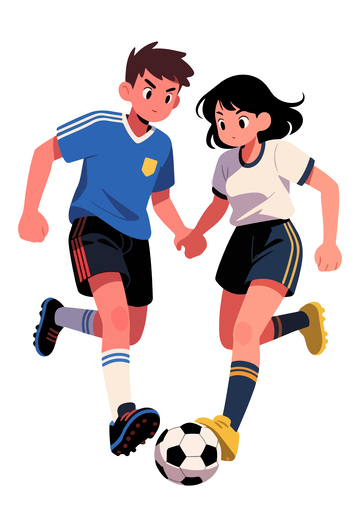 运动健身人物插画5