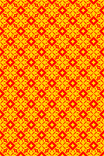 中国红 几何图案 装饰花纹11