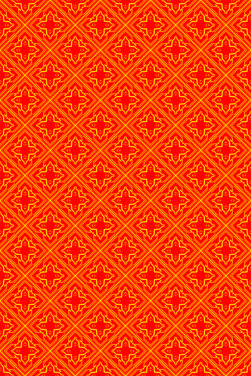 中国红 几何图案 装饰花纹19
