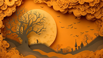 幽暗森林中的恐怖传说