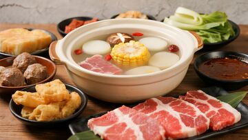 火锅食材餐饮美食场景商业照片