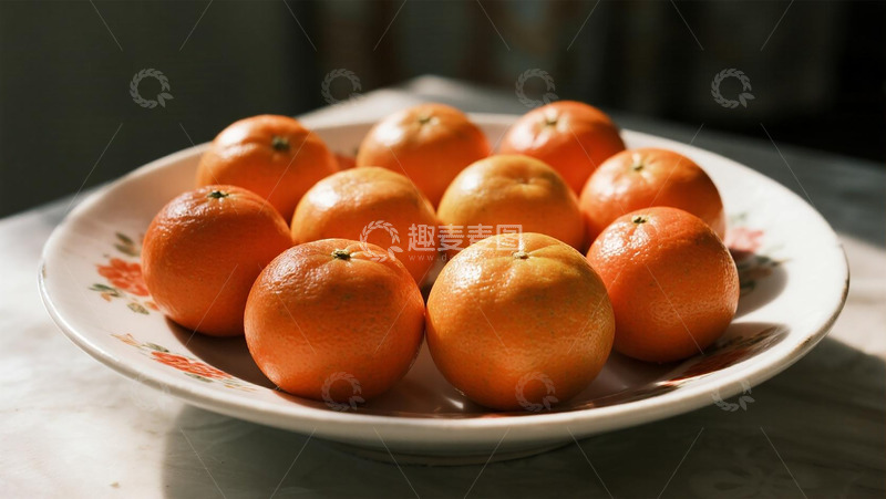 高清大图下载【趣麦麦图】水果百科之很多砂糖橘