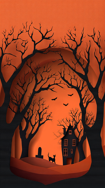 幽暗森林中的神秘宅邸