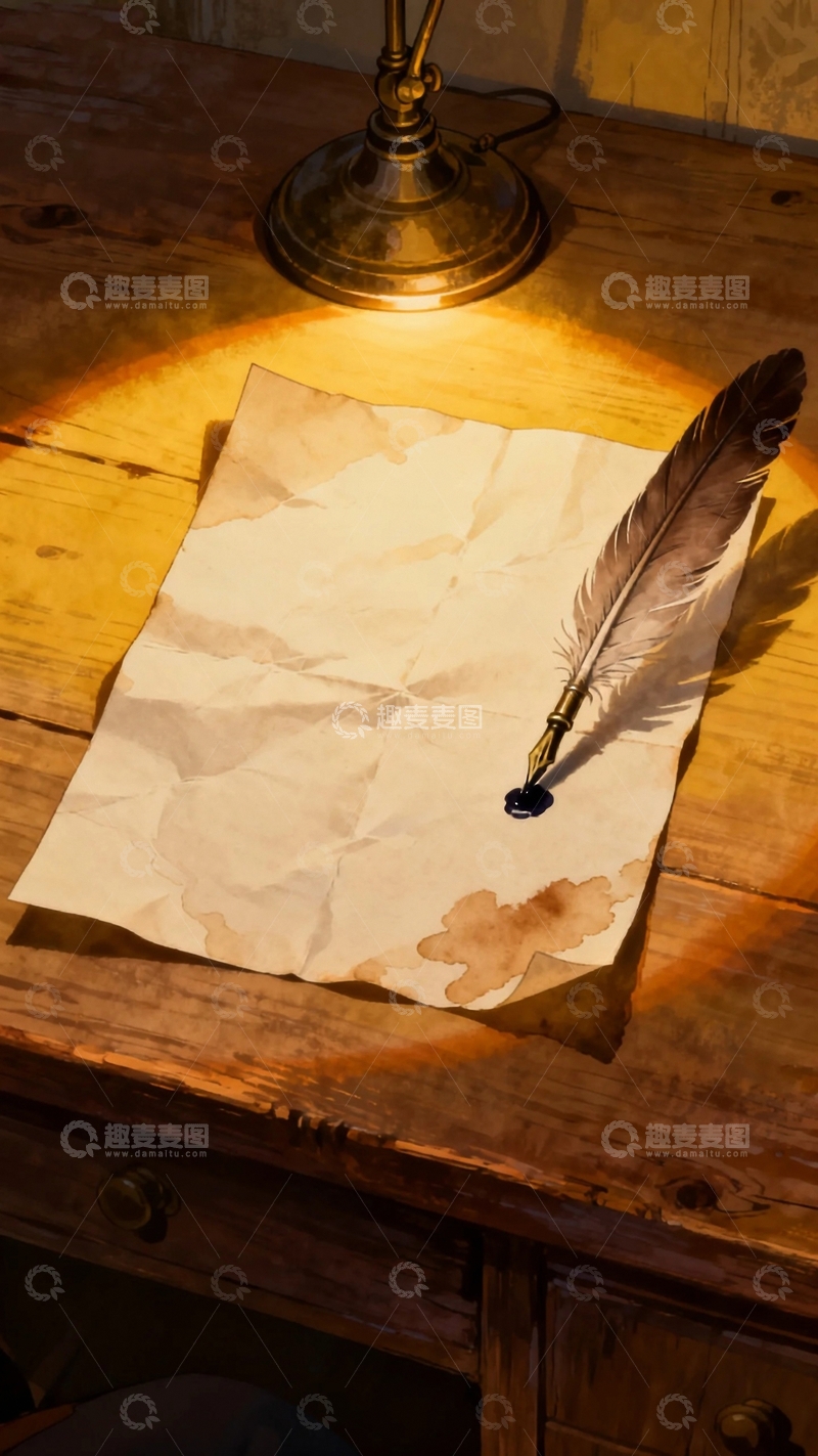 高清大图下载【趣麦麦图】复古背景底图8