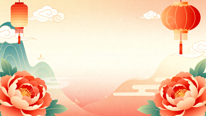 高清大图下载【趣麦麦图】-中国风艺术背景8