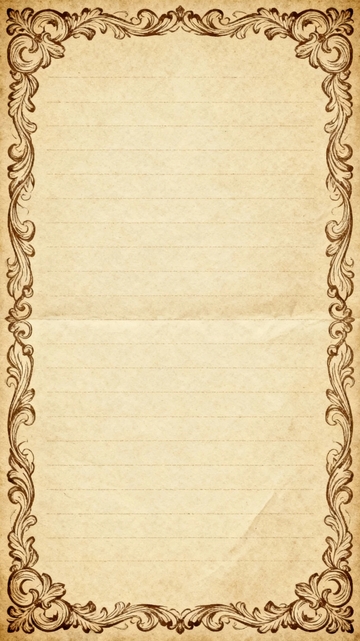复古信纸纸张8