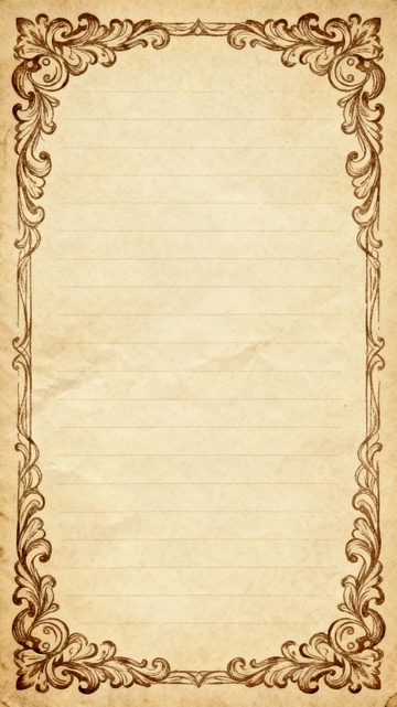 复古信纸纸张3