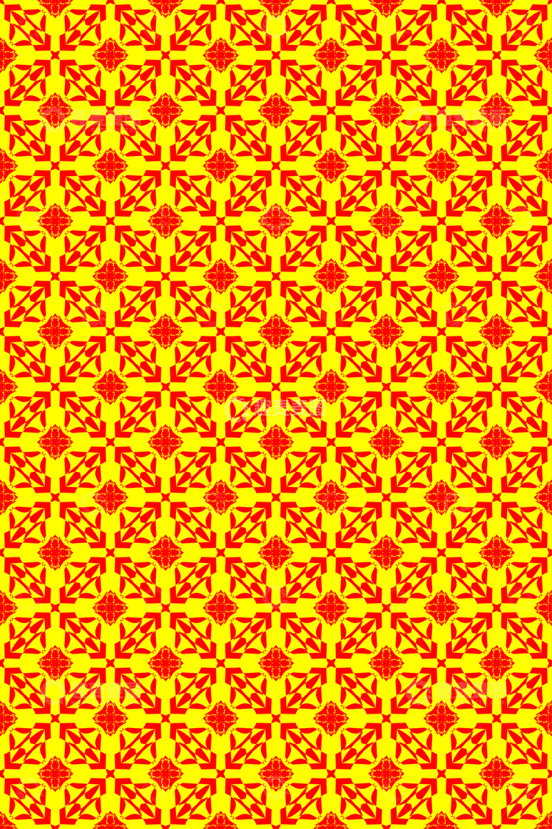 几何花纹无缝图案4