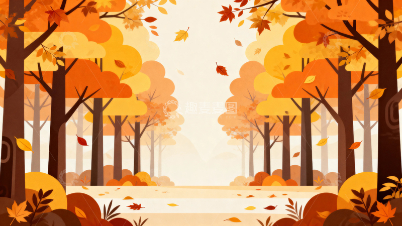 高清大图下载【趣麦麦图】秋分立秋秋天美景5