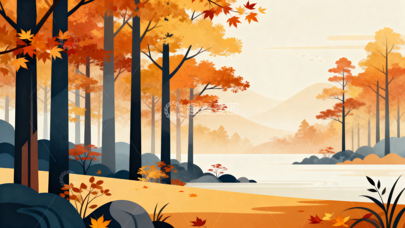 高清大图下载【趣麦麦图】秋分立秋秋天美景14