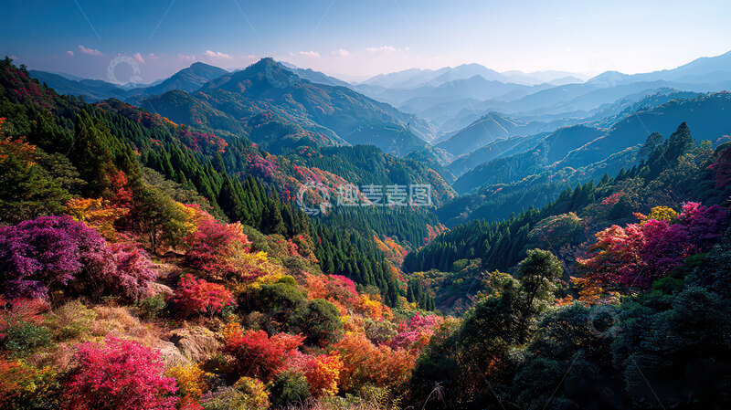 高清大图下载【趣麦麦图】山涧  嶙峋  凋碧  