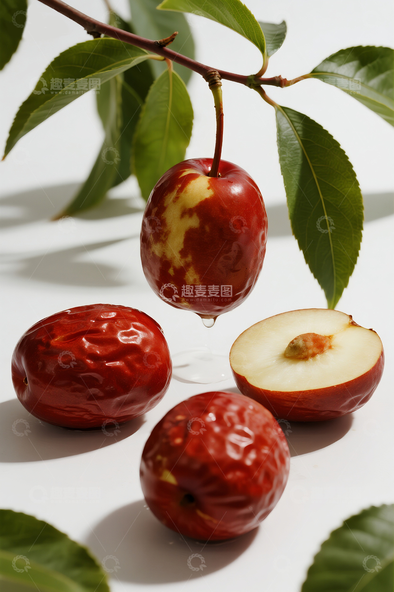 源文件下载【趣麦麦图】超写实红枣摄影4