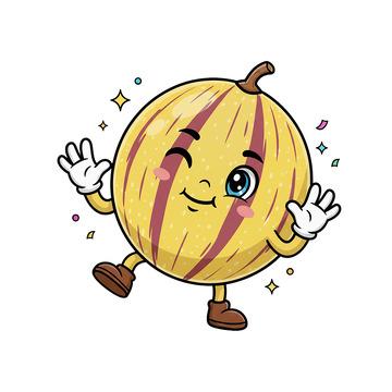 3人参果卡通漫画