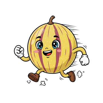 13人参果卡通漫画