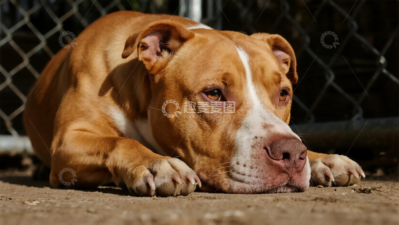 高清大图下载【趣麦麦图】生物百科凶兽之比特犬