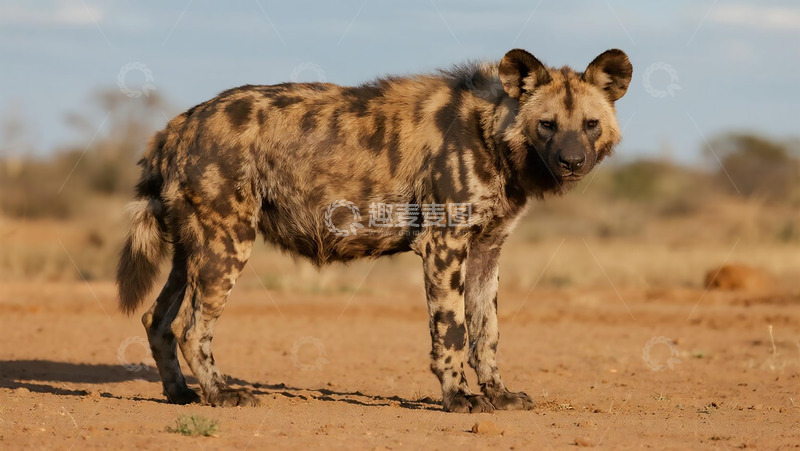 高清大图下载【趣麦麦图】生物百科凶兽之郊区鬣狗