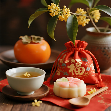 节日茶礼重阳糕福袋2