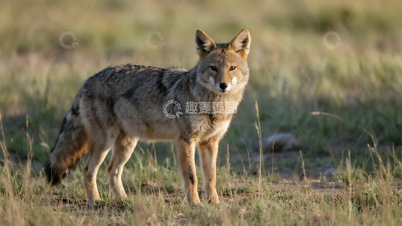 高清大图下载【趣麦麦图】生物百科凶兽之狼王