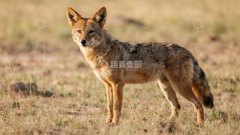高清大图下载【趣麦麦图】生物百科凶兽之草地比亚狼