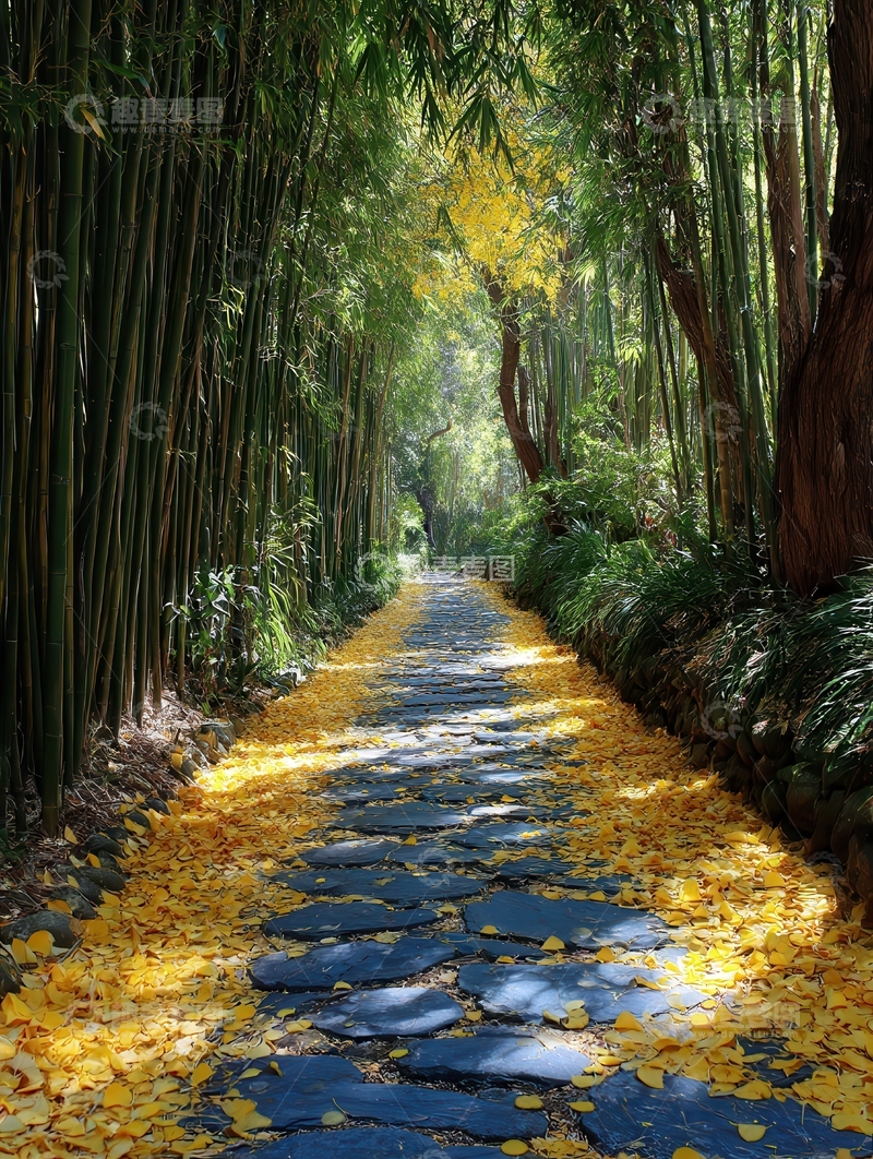 高清大图下载【趣麦麦图】林间  翠影   清响