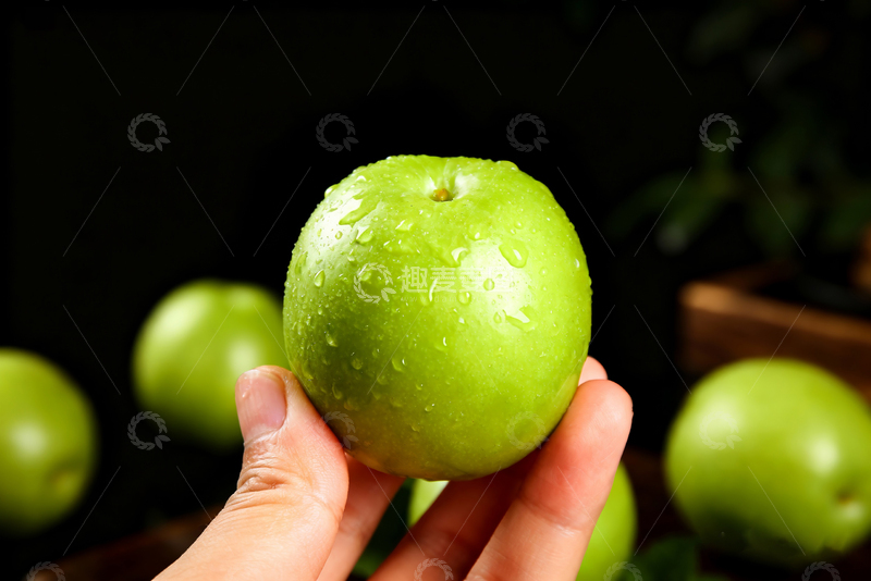 高清大图下载【趣麦麦图】-青枣翡翠小青枣2