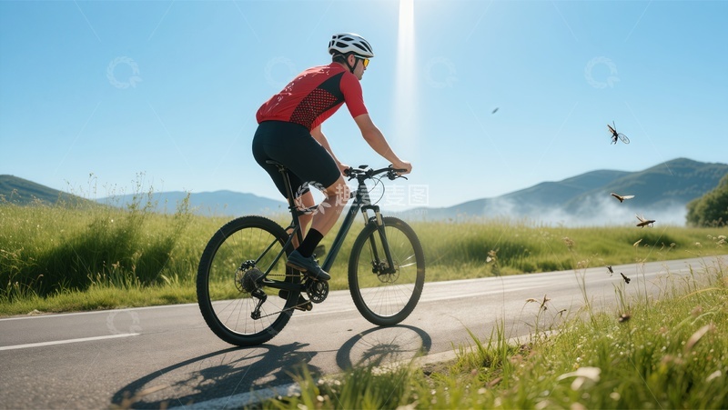 高清大图下载【趣麦麦图】骑行户外运动风景摄影