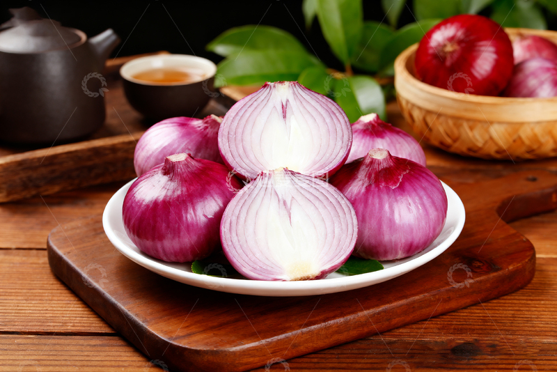高清大图下载【趣麦麦图】新鲜紫皮洋葱5