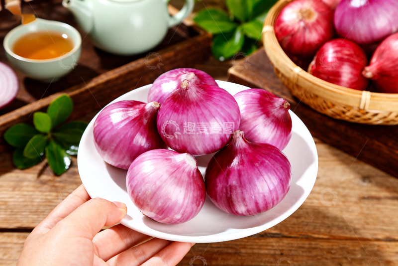 高清大图下载【趣麦麦图】新鲜紫皮洋葱18