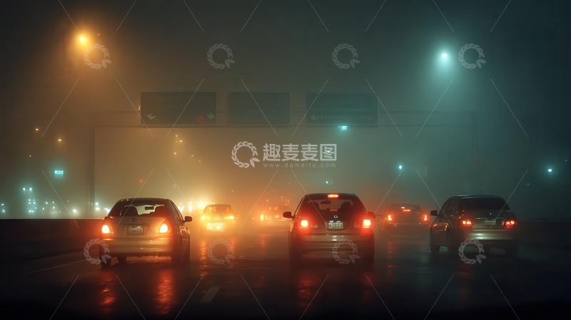 高清大图下载【趣麦麦图】雾霾  灰蒙  枯寂  