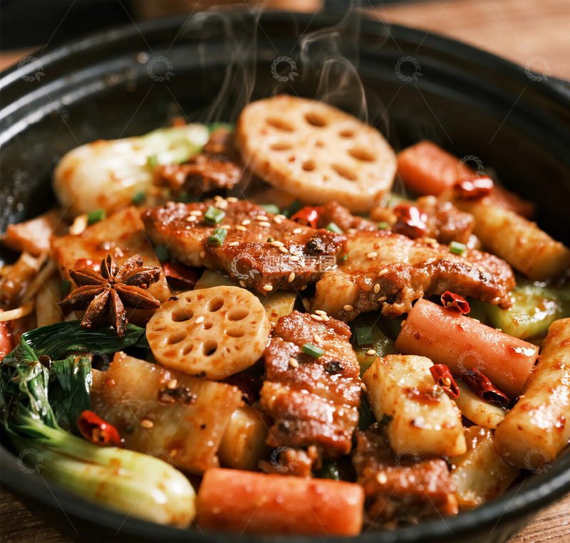 高清大图下载【趣麦麦图】麻辣香锅美食摄影