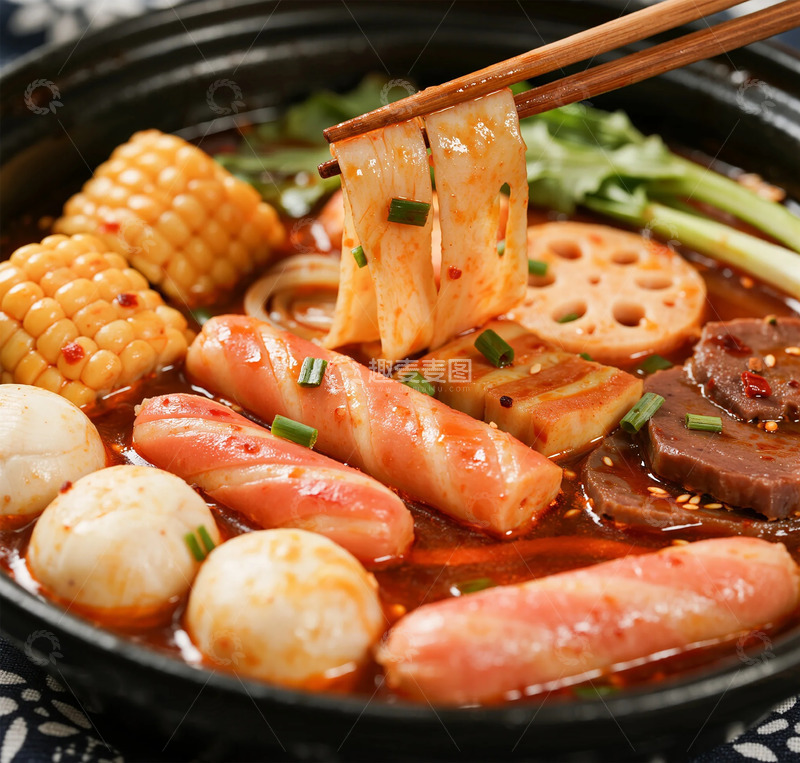 高清大图下载【趣麦麦图】麻辣香锅美食摄影