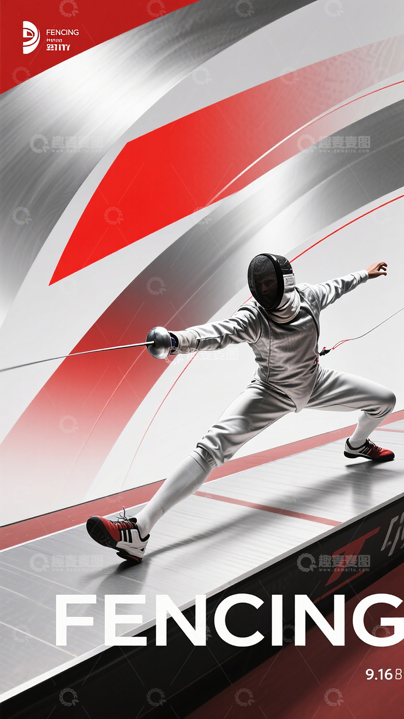 运动项目创意海报43