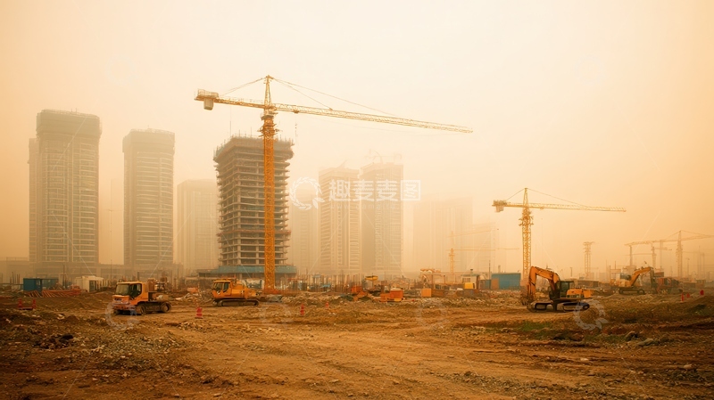 高清大图下载【趣麦麦图】雾霾  灰蒙  昏沉