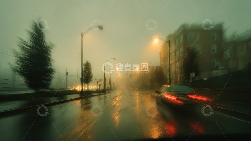 高清大图下载【趣麦麦图】雾霾  灰蒙  警示 