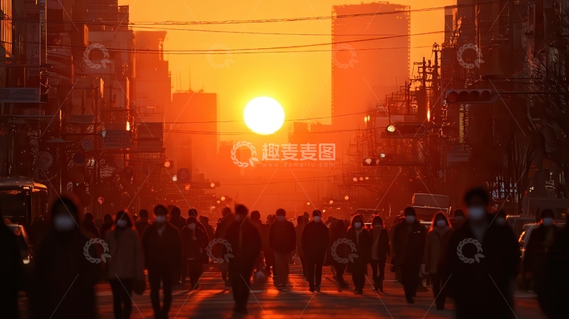 高清大图下载【趣麦麦图】雾霾  灰蒙  混沌  