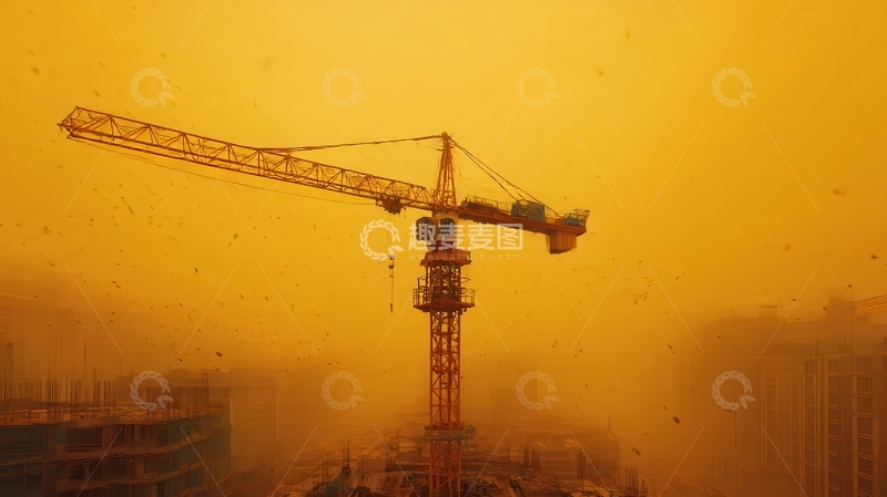 高清大图下载【趣麦麦图】雾霾  灰蒙  滞重