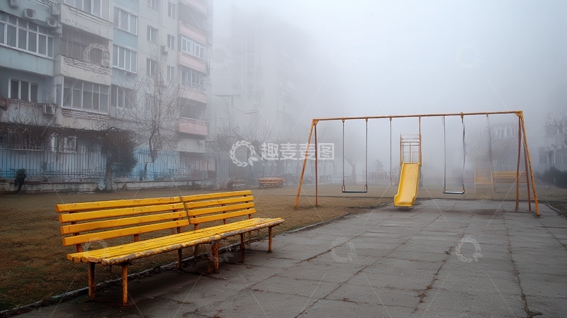 高清大图下载【趣麦麦图】雾霾  灰蒙  蛰伏