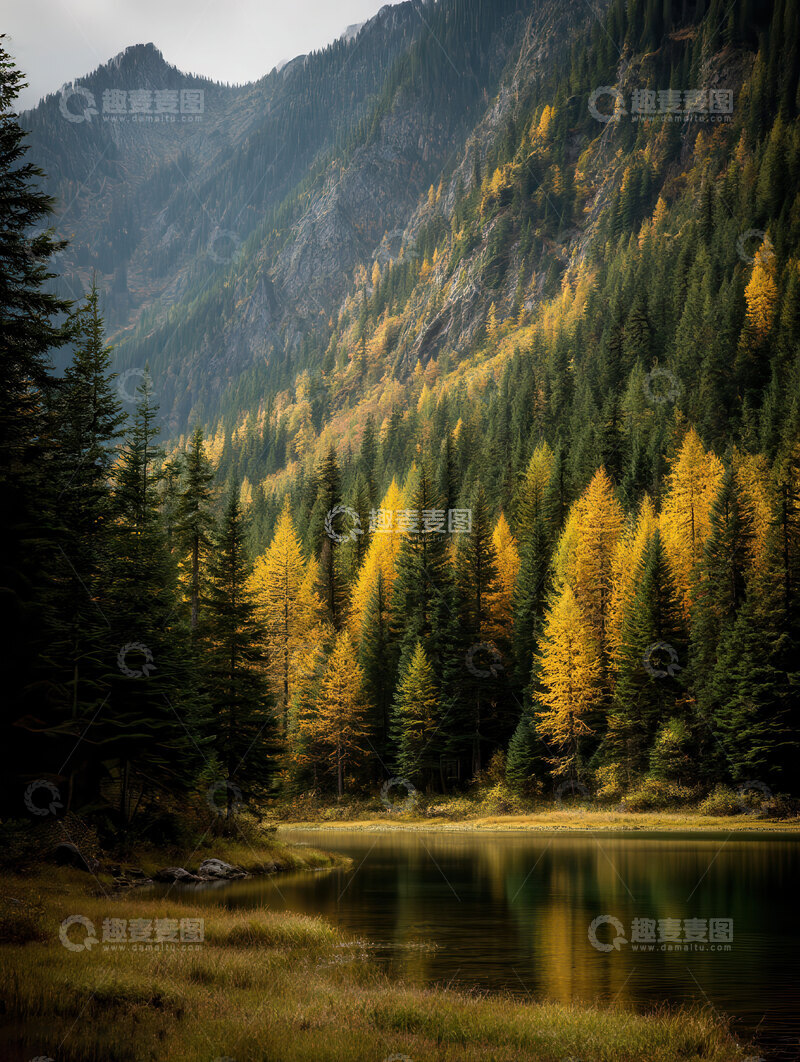 高清大图下载【趣麦麦图】-秋  清冽  旷远  