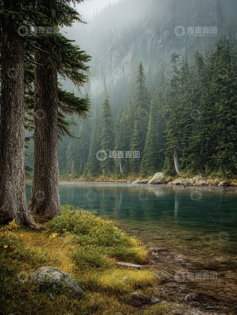 高清大图下载【趣麦麦图】秋  清冽  疏朗