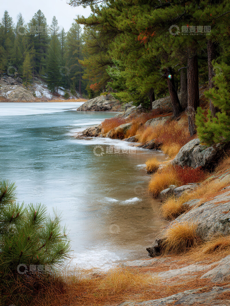 高清大图下载【趣麦麦图】秋  清冽  凋敝 