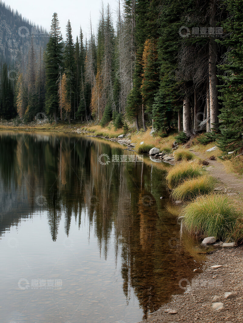高清大图下载【趣麦麦图】-秋  清冽  禅意  