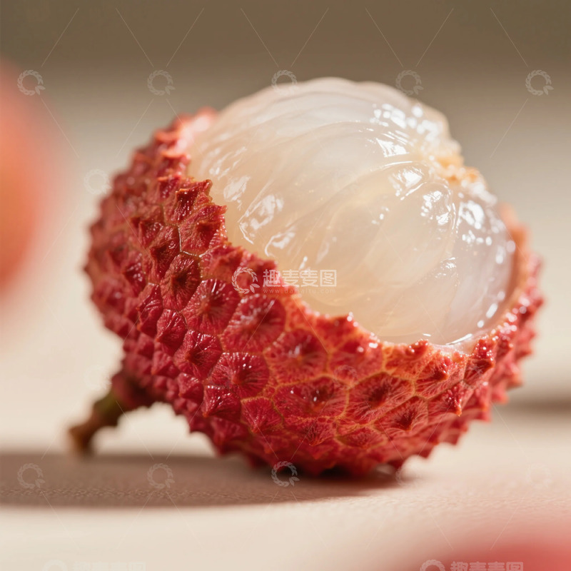 高清大图下载【趣麦麦图】荔枝特写美食摄影
