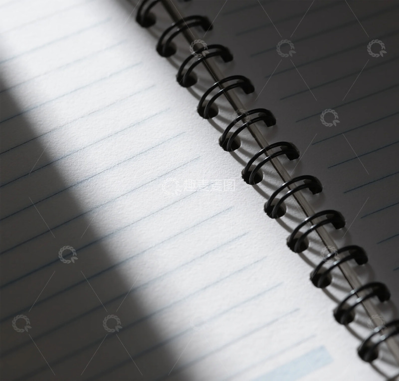 高清大图下载【趣麦麦图】简约线条笔记本特写