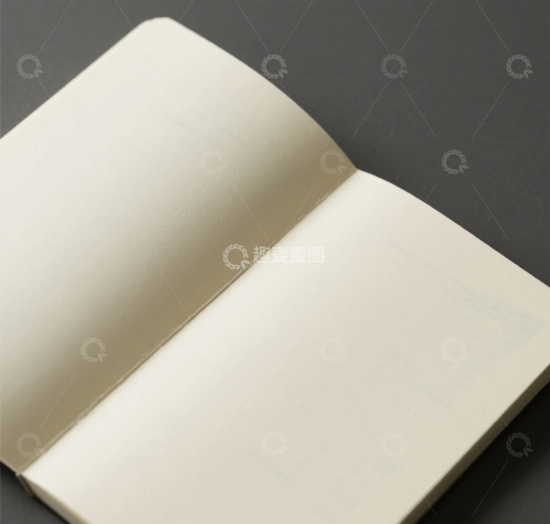 高清大图下载【趣麦麦图】素雅笔记本打开页面
