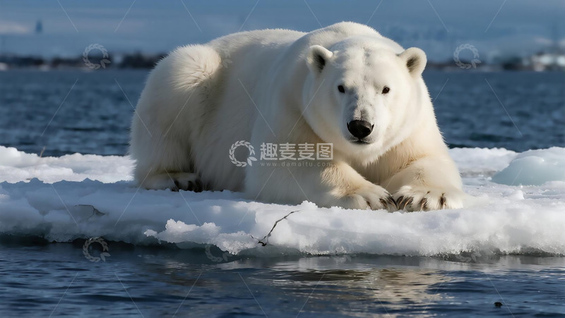 高清大图下载【趣麦麦图】生物百科凶兽之北极熊