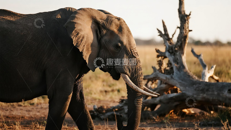 高清大图下载【趣麦麦图】生物百科凶兽之非洲象