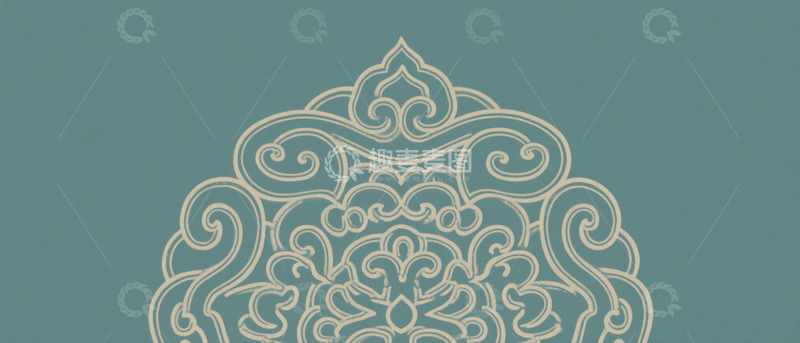 高清大图下载【趣麦麦图】典雅花纹图案装饰设计素材