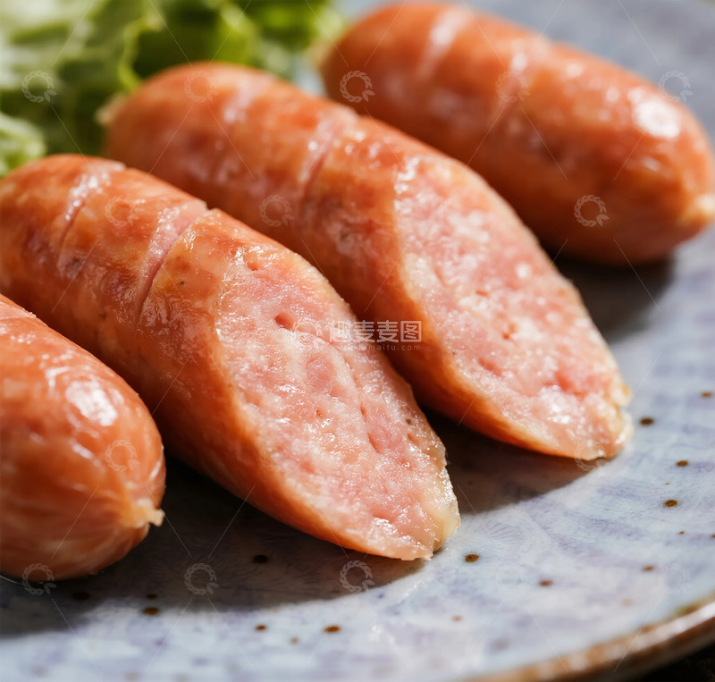 高清大图下载【趣麦麦图】美食香肠特写摄影